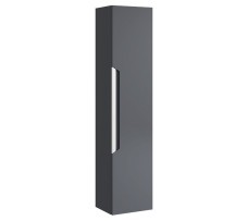 Шкаф-колонна Aqwella Cube 30 (серый матовый)