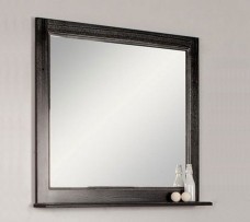 Зеркало Акватон Жерона 105 (черный с патиной серебро)