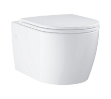 Унитаз подвесной Grohe Bau Ceramic безободковый, микролифт