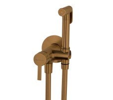 Смеситель RamonSoler Drako (медь матовый) с гигиеническим душем